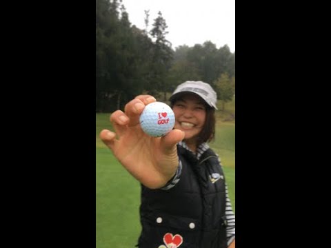女子ゴルフ｜美人ゴルファー加藤かな子さん！群馬県の初穂カントリークラブで雨でもエンジョイゴルフ！